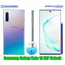 Samsung Galaxy Note 10 SM-N970F FRP Unlocking Service